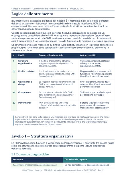 Riflessione e collegamento funzionale, pagina di esempio 2